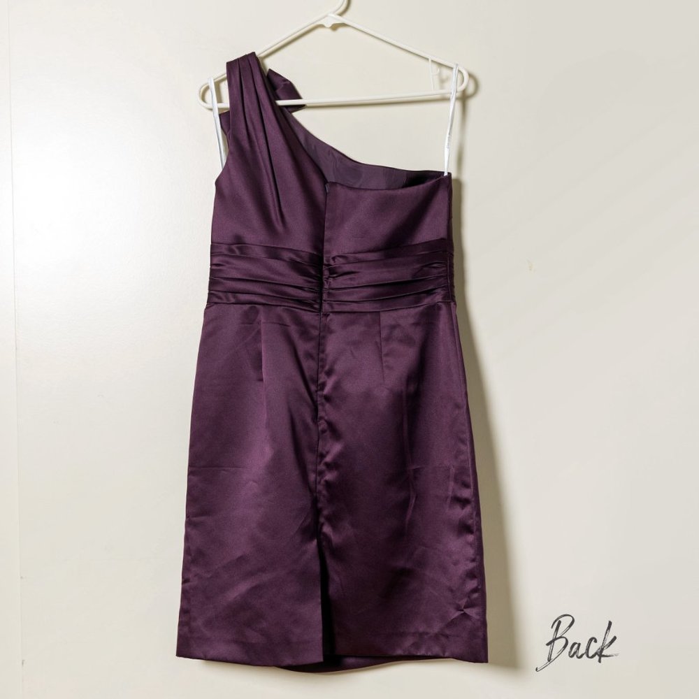 David’s Bridal - Dress NWT - Plum Size 10 - Picture 4 of 12